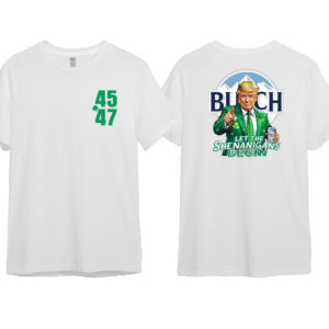 Busch Light Patricks Day Trump T-Shirt