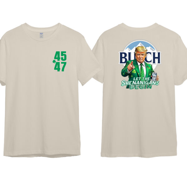 Busch Light Patricks Day Trump T-Shirt