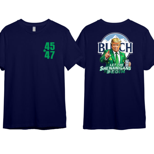 Busch Light Patricks Day Trump T-Shirt