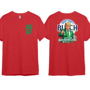 Busch Light Patricks Day Trump T-Shirt