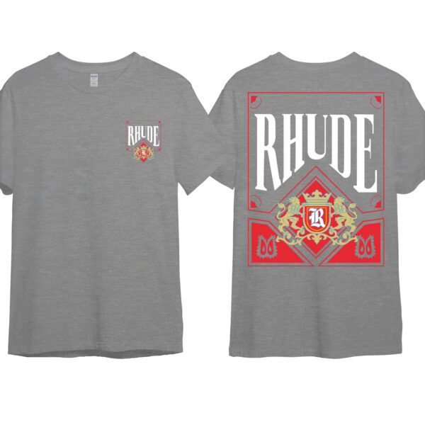 Summer Vintage Rhude Mens Poker T-Shirt