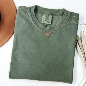 Blank Comfort Colors T-Shirt – Soft Cotton Shirt, Perfect for Customization 1